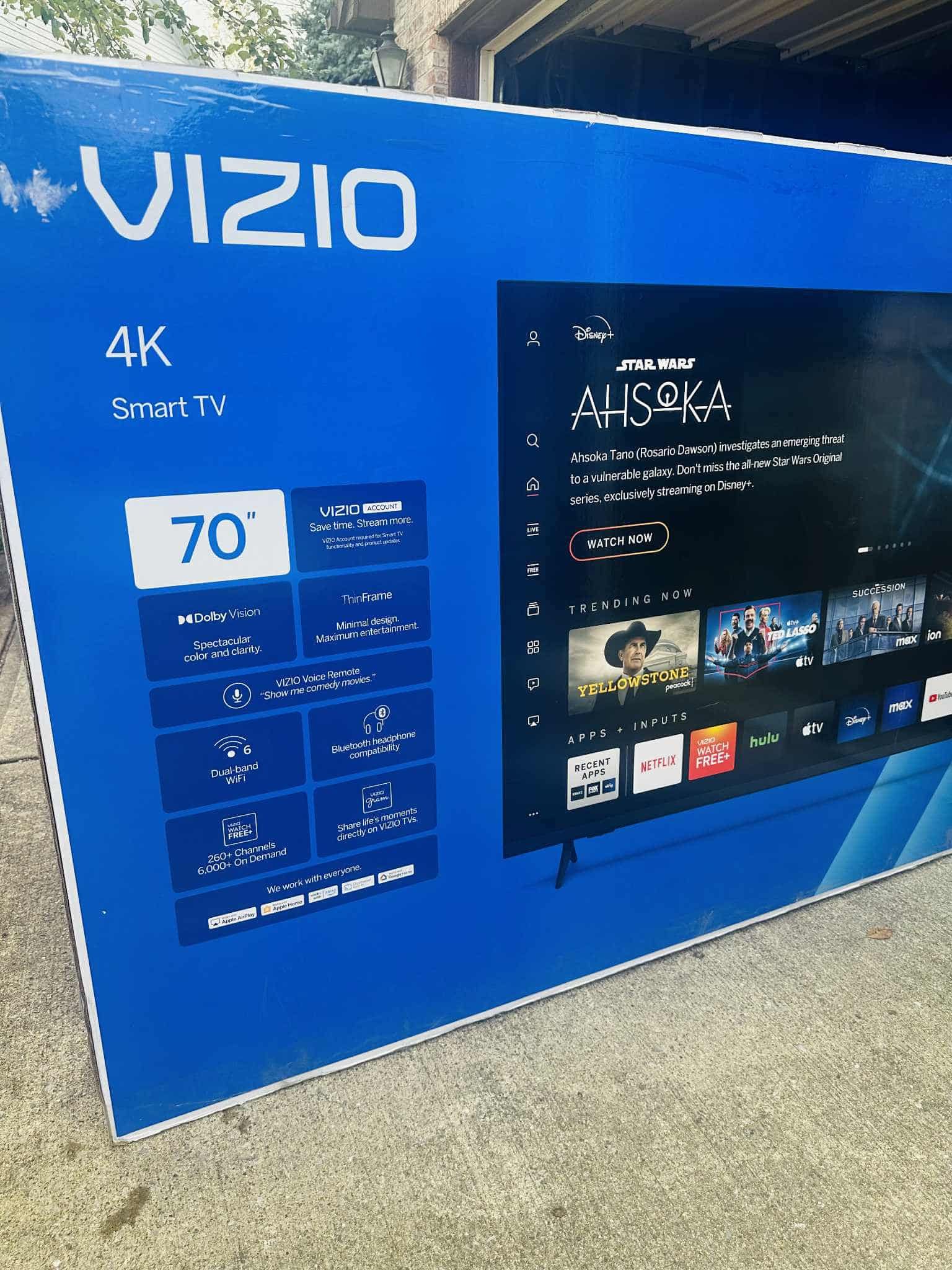 VIZIO 70” Smart TV 4K