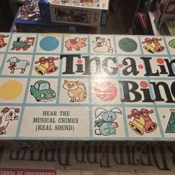 TING A LING BINGO VINTAGE GAME 