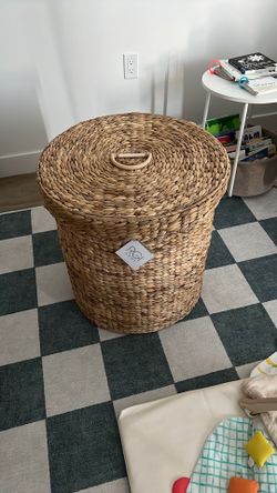Wicker Laundry Basket
