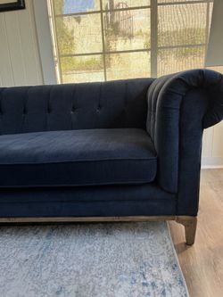 Large Blue Sofa