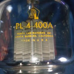 PL 4 400A TRANSMITTER TUBE