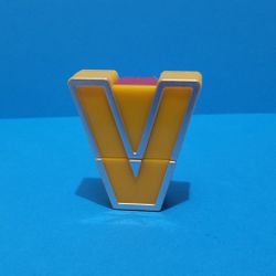 Alpha-Bots Transforming Alphabet Letter V Action Figure Lakeshore ALPHABOTS
