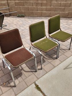 Folding Metal Patio Chairs