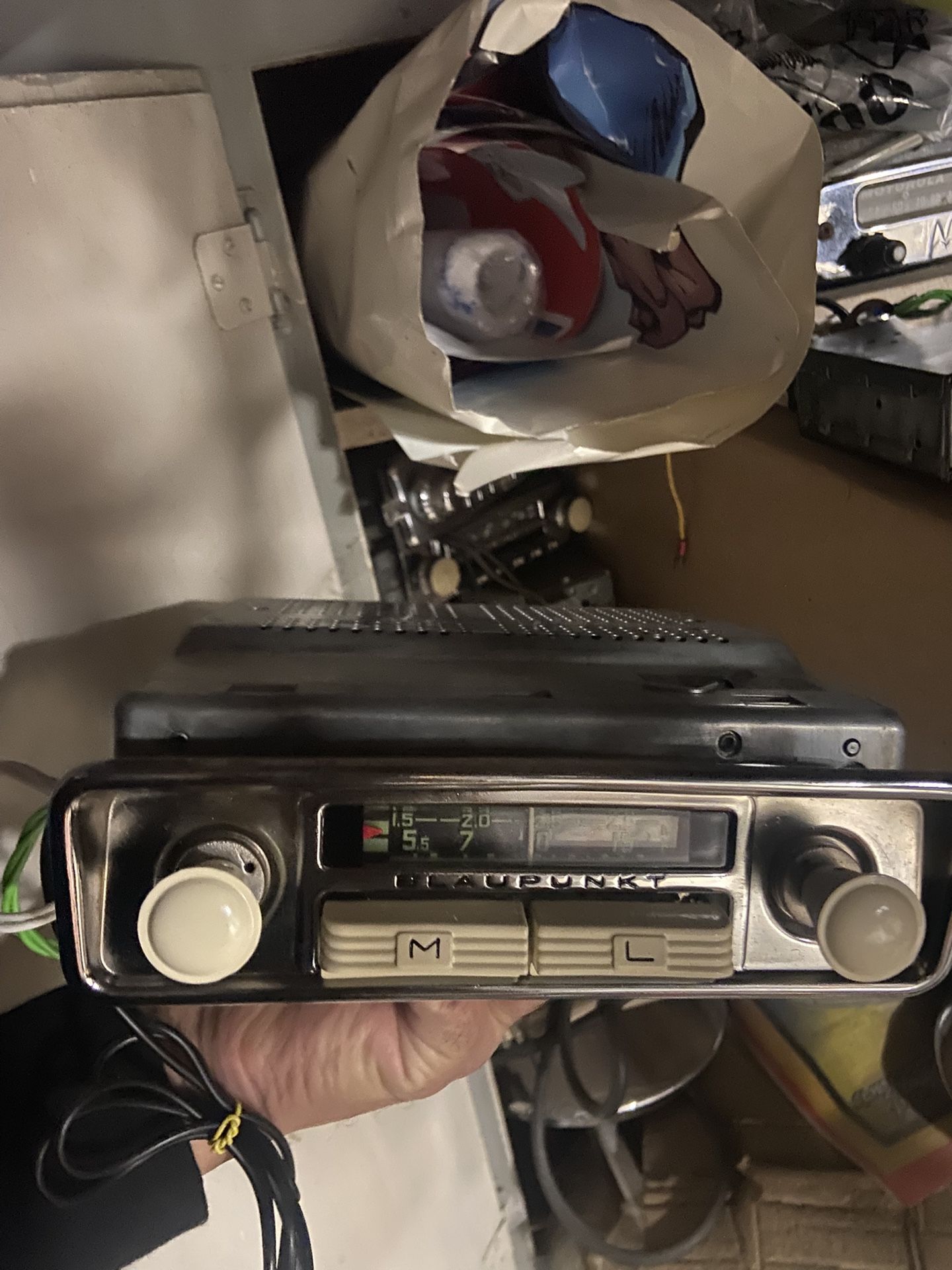 Vw Split Blaupunkt Radio Oval Ghia
