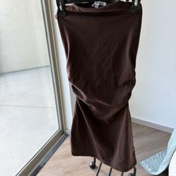 Reformation Brown Midi Dress – Women’s XS