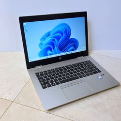 HP Probook 640 G4 /14inch Laptop w/Docking Station , SSD Hard Drive,USB-C,HDMI, Win 11pro-Great Condition -Fast