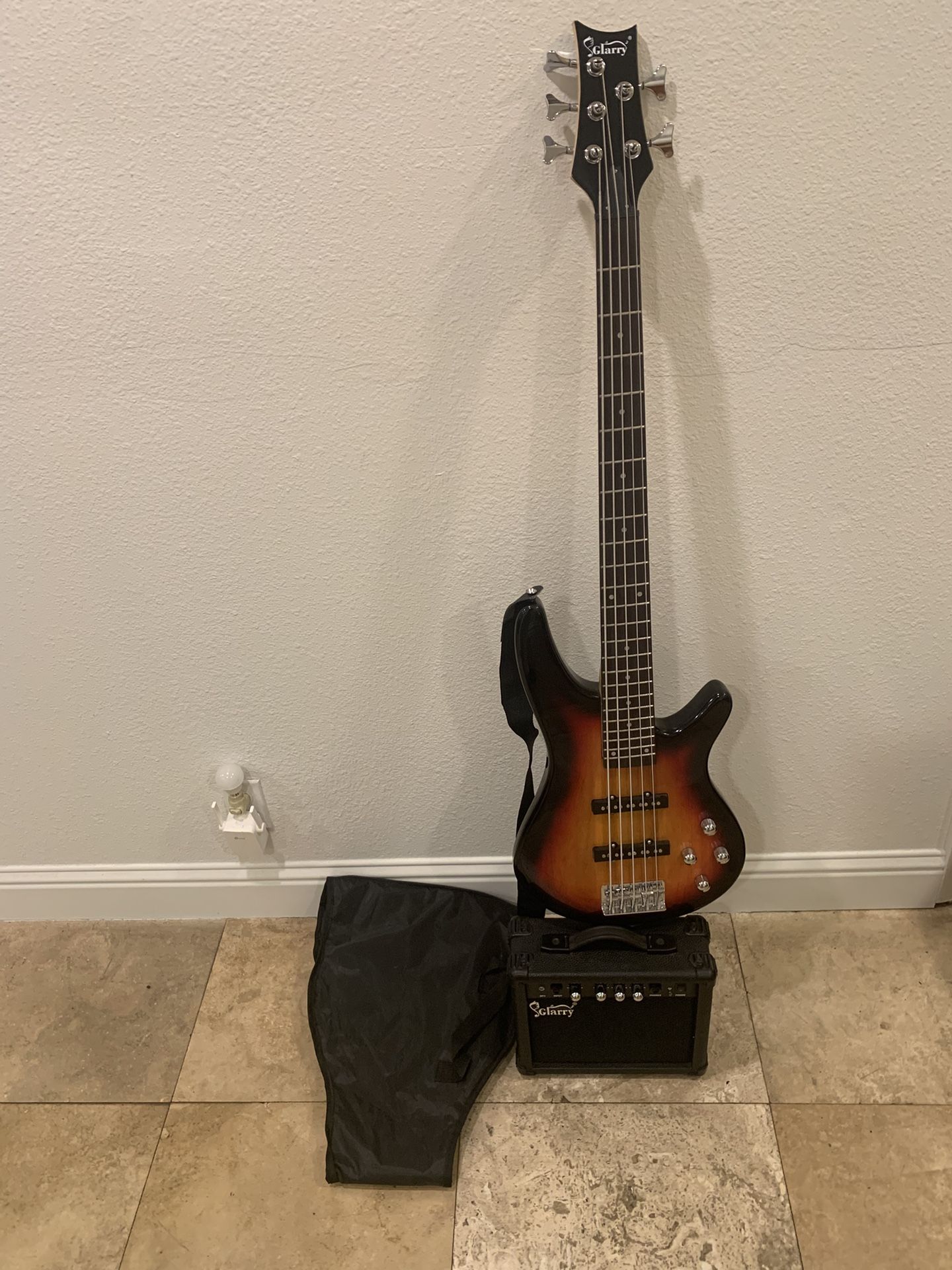 Electric Bass and Amp