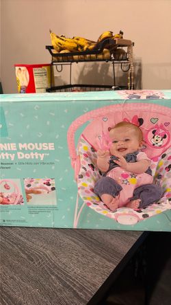 Minnie Mouse baby bouncer