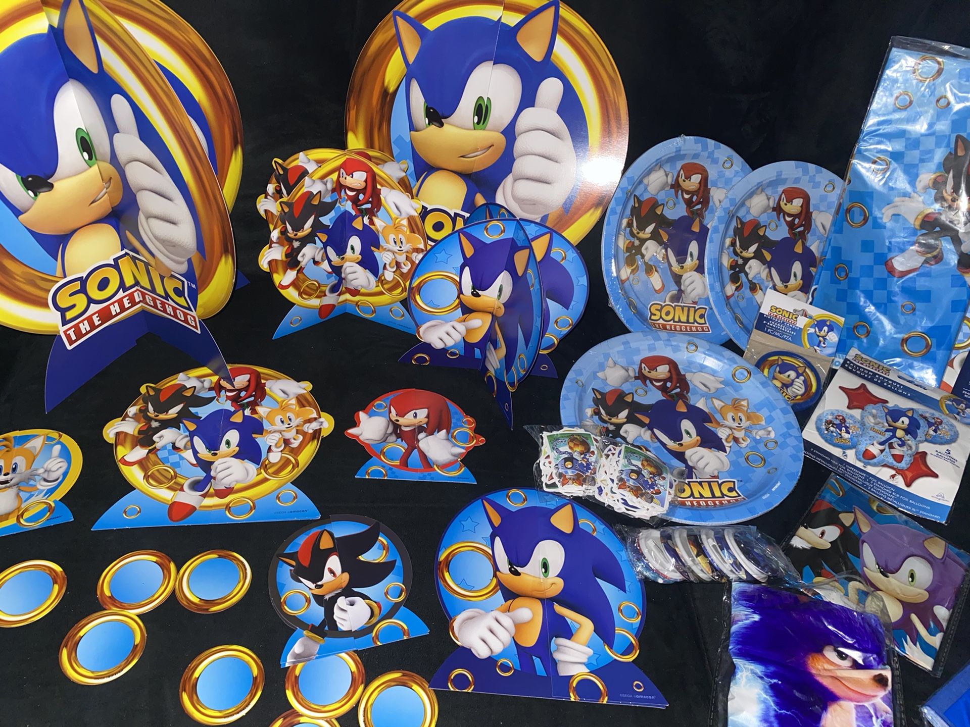 Sonic Party Decoration 