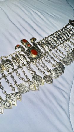 Vintage Turkmen Headpiece 