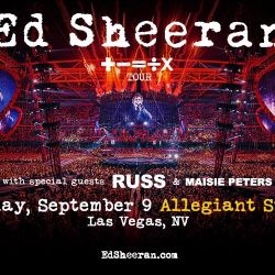 3 Seats - Ed Sheeran @Allegiant stadium
