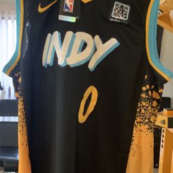 Indiana Pacers  Haliburton Jerseys 2 Styles 