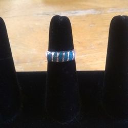 Sterling & Turquoise Ring   