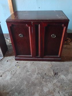 Admiral Combination Radio TV Phono Cabinet