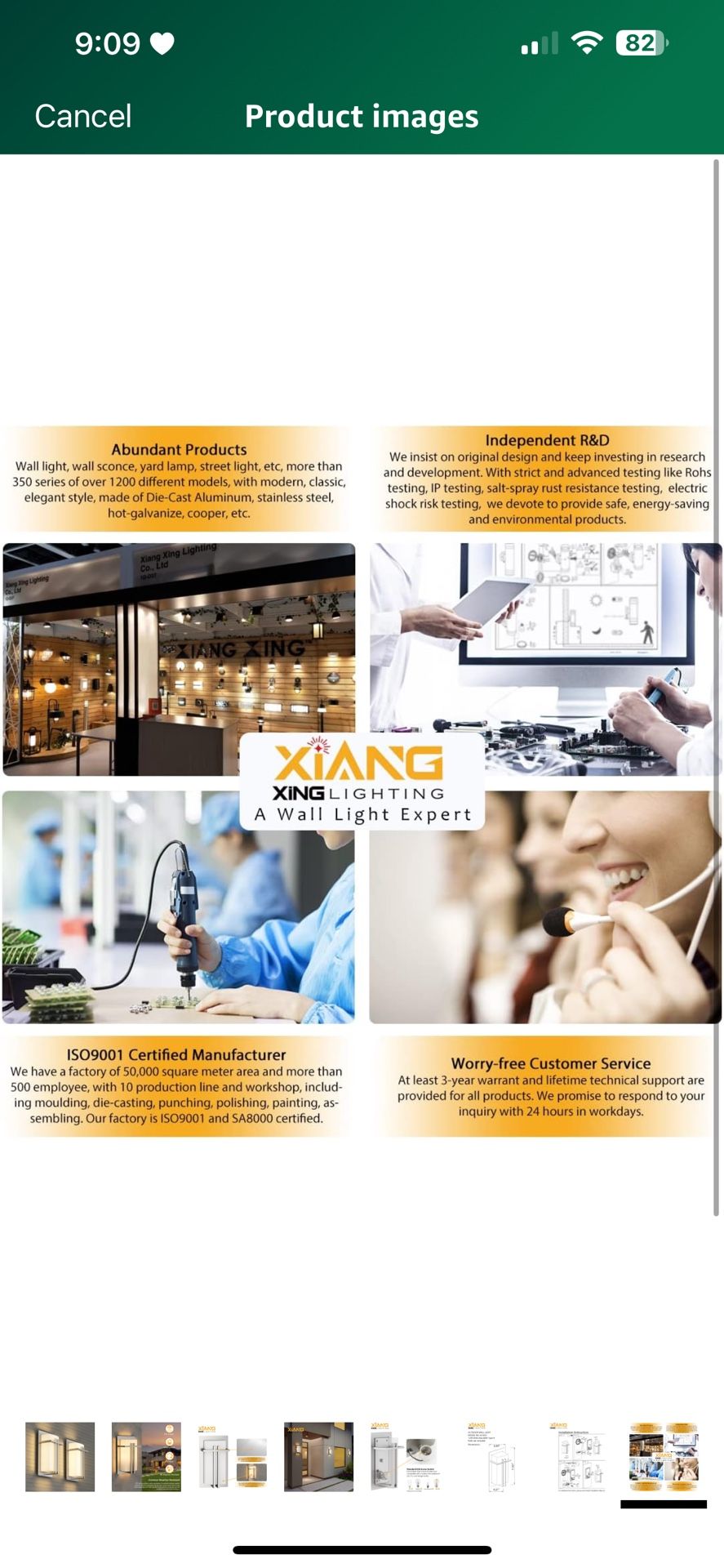 Outdoor Wall Ligh,t #4216SS, ETL Listed Exterior W Sconce, Waterproof & All Weather