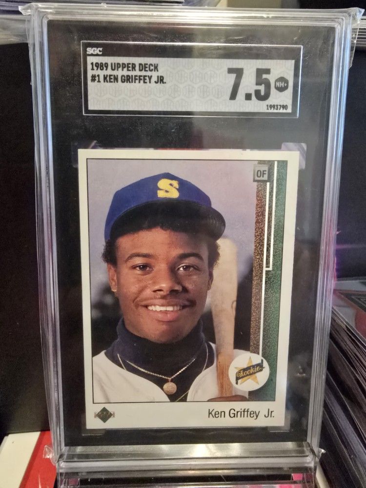 1989 Ken Griffey Jr Upper Deck Rookie Card Seattle Mariners Mlb Baseball Card