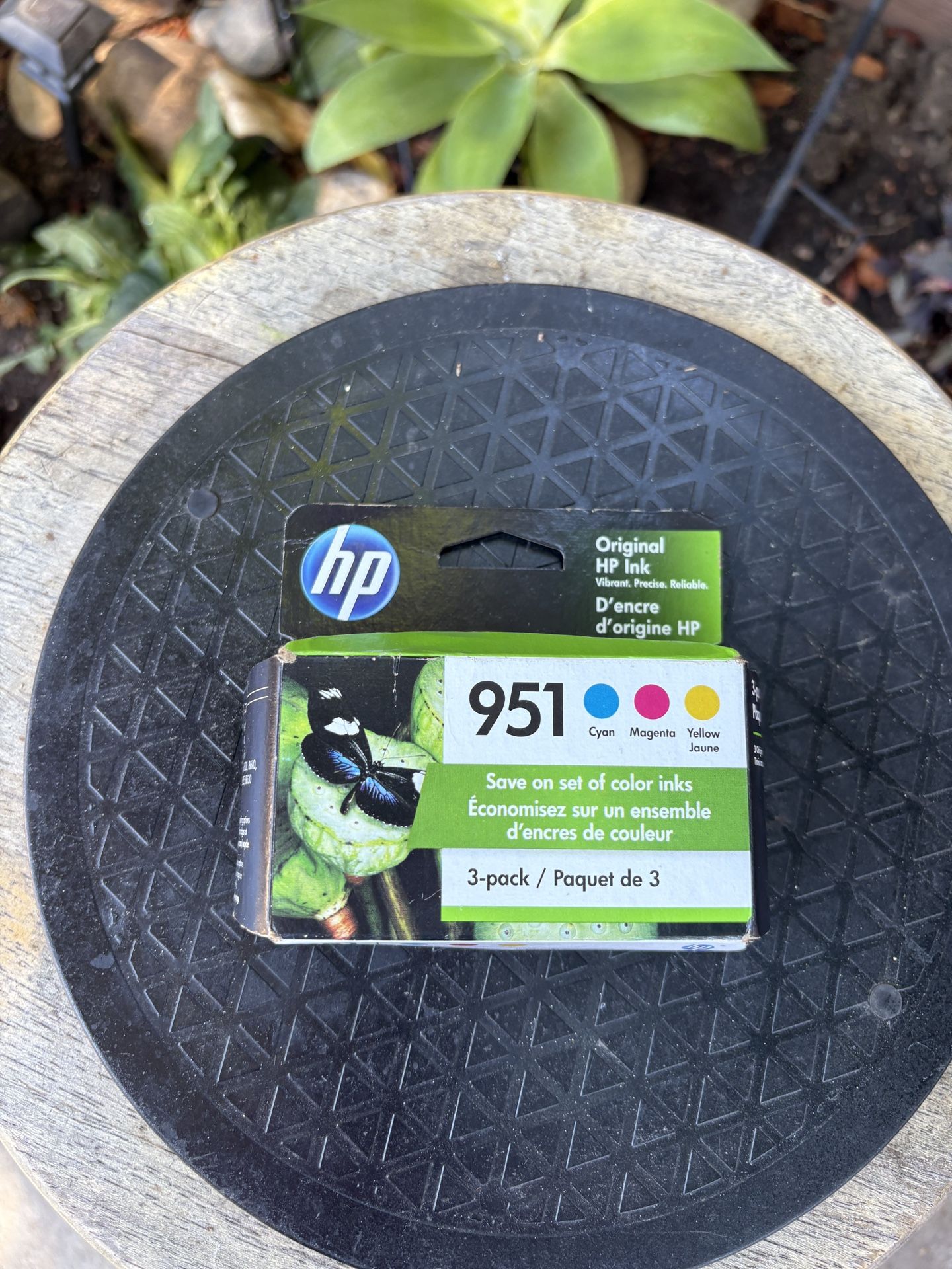 HP 951 Genuine Cyan Magenta Yellow Ink Cartridge, 3-Pack!