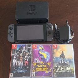 Nintendo Switch + 3 Games