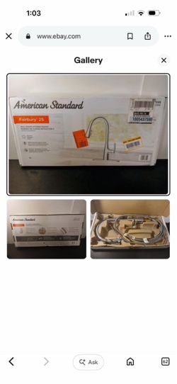 American Standard Fairbury 2S Single-Handle Pull-Down Kitchen Faucet in Chrome