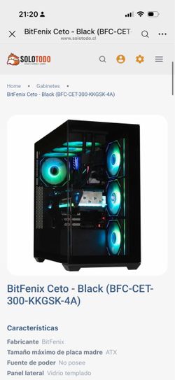 BitFenix Ceto - Black (BFC-CET-300-KKGSK-4A)