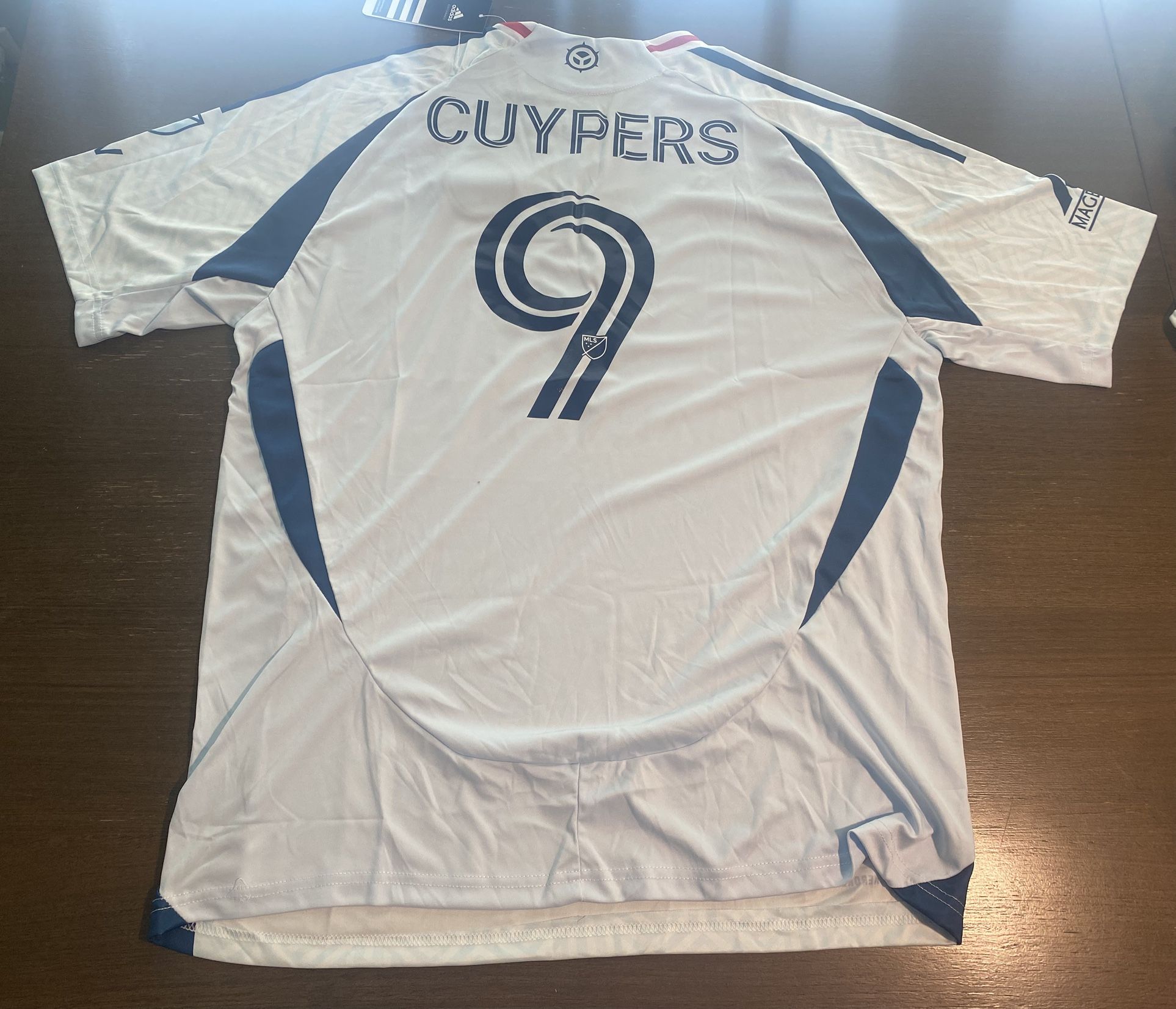 Hugo Cuypers Chicago Fire MLS Soccer Adidas Men Adult Jersey New NWT XXL 2XL