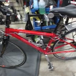 Used Specialized Sirrus X 2003 XS Fame Bicycle w/ Rear Saddle Attachment