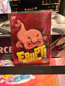 Veefriends bashful blobfish Erupt Red Lava Refractor Topps Chrome , trading cards, gary vee