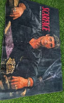 Scarface the world is yours rug