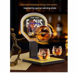 Brand New Basketball Whiskey Decanter Set