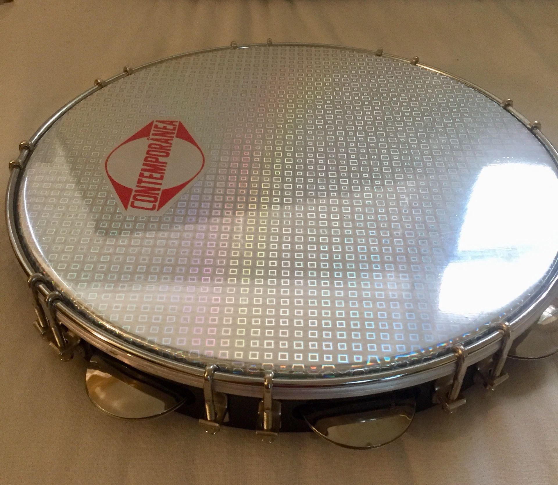 Brazilian Drum “Pandeiro” 12” Contemporânea Professional 18 tuning screws