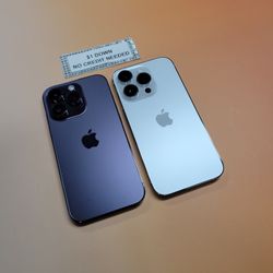 Apple IPhone 14 Pro 5G - Only $1 Today Pay The Rest Later!