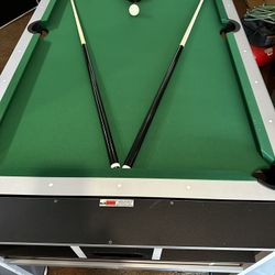 New 7 Foot Triumph 3 In 1 Multi Game Table 