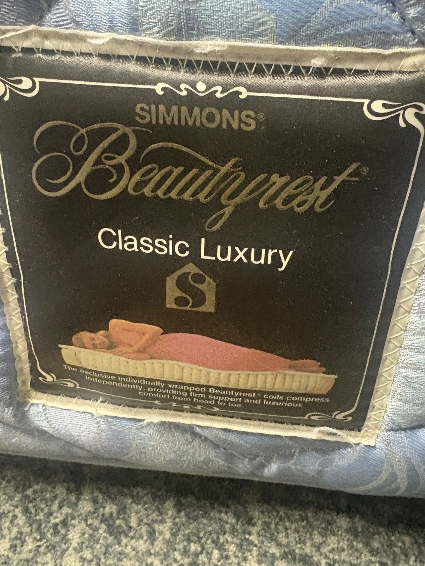 Queen Mattress And Box Spring 