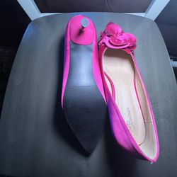 Pink heels