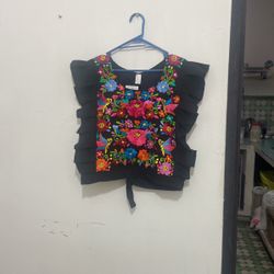 Blusa Mexicana Talla M 