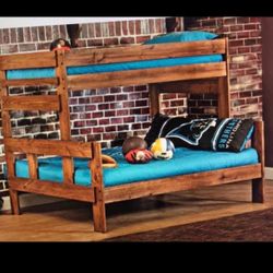 Furniture bunkbed, full-size twin size