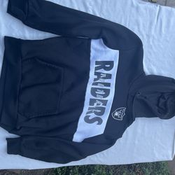 NFL RAIDERS HOODIE SZ MED