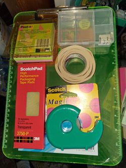 3M Office Supply Bundle – Tape, Post-it, ScotchPad