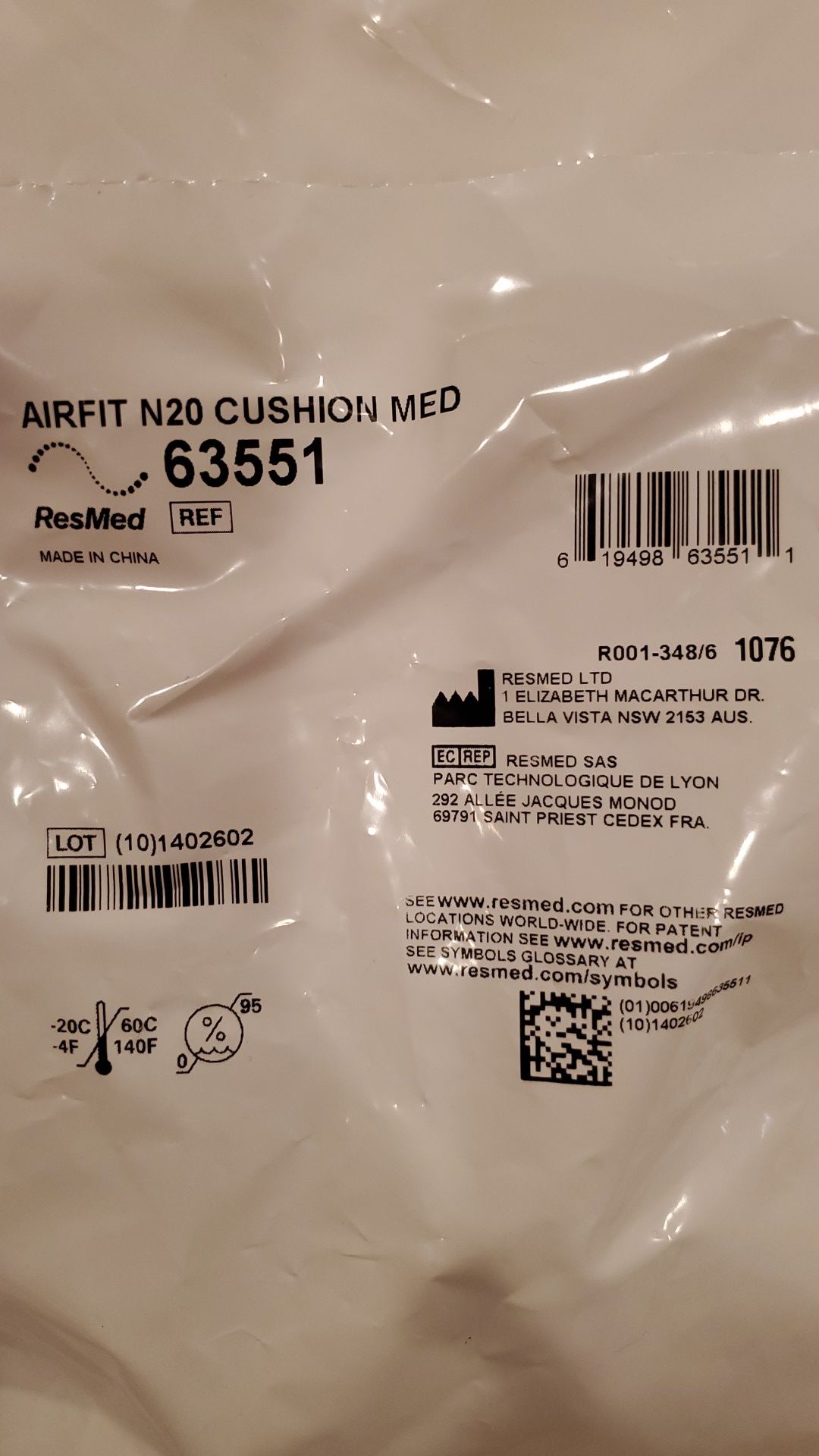 Airfit N20 Cushion Replacement