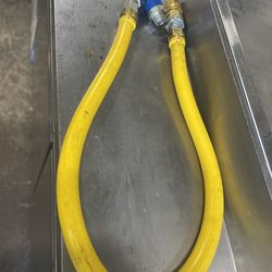 Qvick Disconnect 1 Inch Commercial Gas Hose Restaurant Equipment