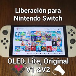 Nintendo Switch OLED, Lite, V1 & V2