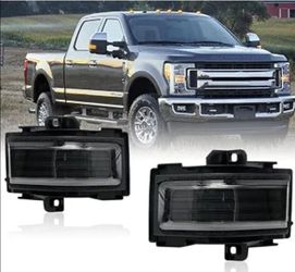 Led Side Mirror Marker Lamp for F0rd F150 F250 F350 F450 F(contact info removed)-2022 2023 2024 2025