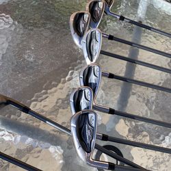 Callaway XR ( left ) irons