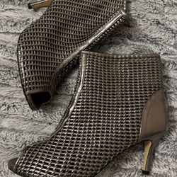 Metallic Short Heel 