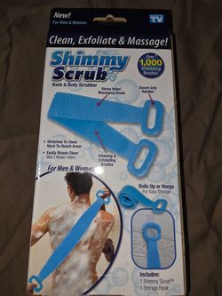 Shimmy Scrub Back & Body Scrubber $5