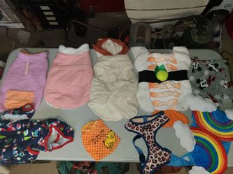 Dog clothes size small and medium