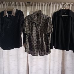 Women’s Plus Size Dress Shirts Size 2X-3X $50 OBO 