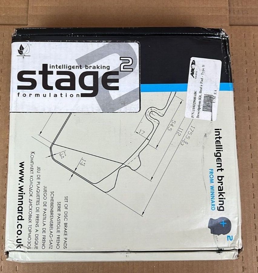 New Commercial vehicle air disc brake pads (Stage 2)
