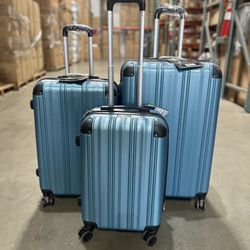 Luggage 3pc/set - 20” 25” 29” - Luggage Sale - Sapphire Blue