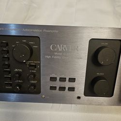Carver Model C400 Preamp (2)